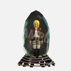 Attack on Titan – Annie Leonhart 3D-Kristallfigur