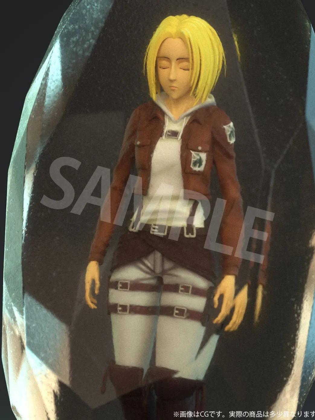 Attack on Titan – Annie Leonhart 3D-Kristallfigur