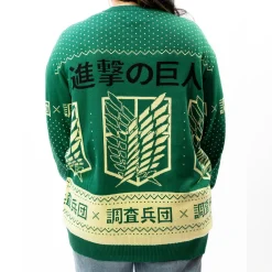 Attack On Titan - Scout Regiment Kanji Feiertagspullover - Crunchyroll Exklusiv!