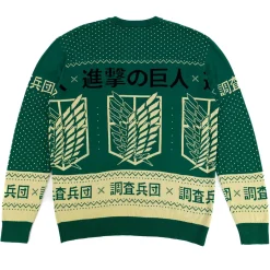 Attack On Titan - Scout Regiment Kanji Feiertagspullover - Crunchyroll Exklusiv!
