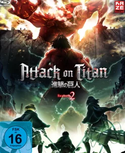 Attack on Titan - 2. Staffel - Blu-ray Gesamtausgabe (Deutsch)