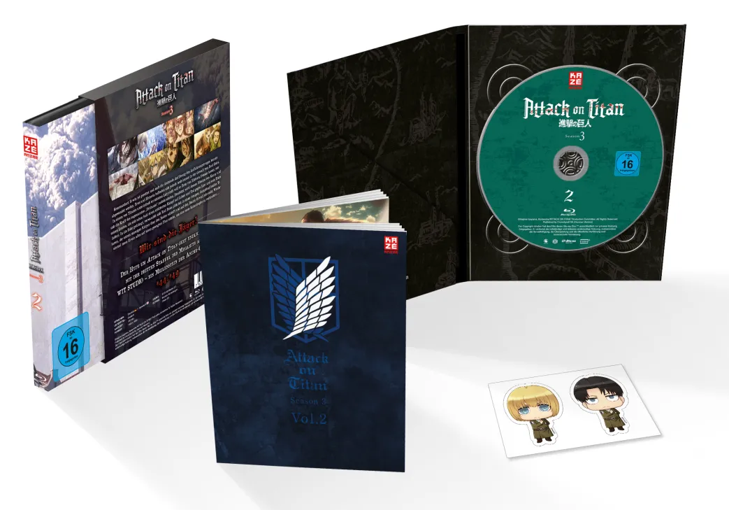 Attack on Titan - 3. Staffel - Blu-ray Box 2 (Deutsch)