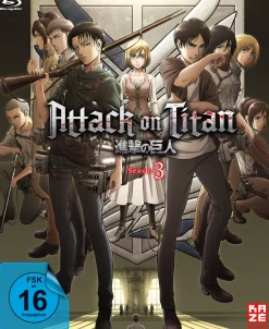 Attack on Titan - 3. Staffel - Blu-ray Gesamtausgabe (Deutsch)