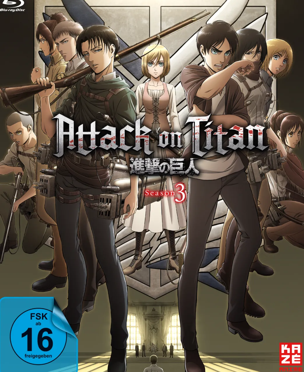 Attack on Titan - 3. Staffel - Blu-ray Gesamtausgabe (Deutsch)