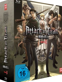 Attack on Titan - 3. Staffel - Blu-ray Gesamtausgabe (Deutsch)