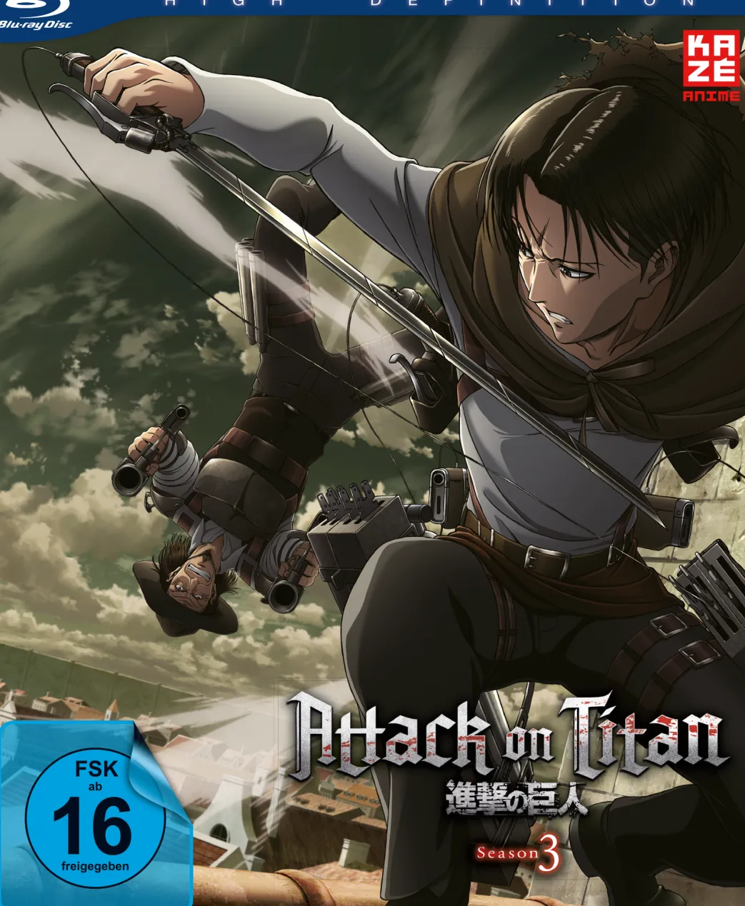 Attack on Titan - 3. Staffel - Blu-ray Box 1 (Deutsch)