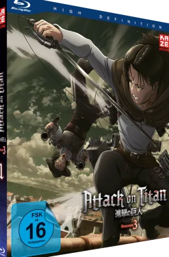 Attack on Titan - 3. Staffel - Blu-ray Box 1 (Deutsch)
