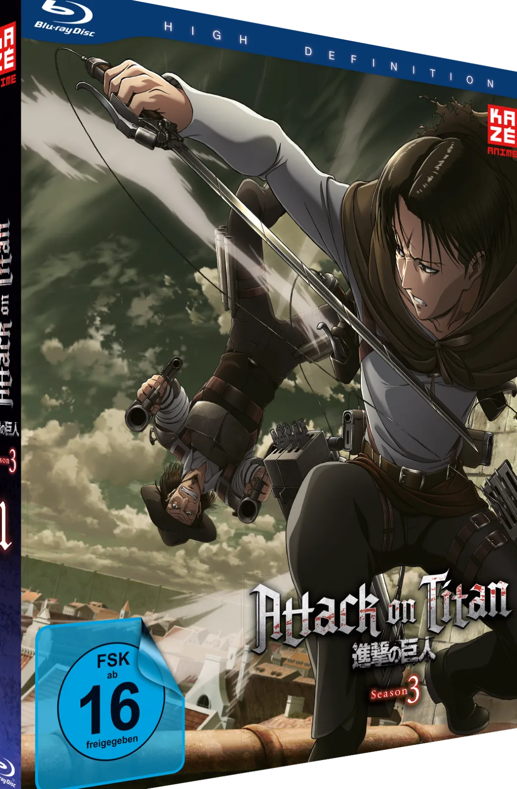 Attack on Titan - 3. Staffel - Blu-ray Box 1 (Deutsch)