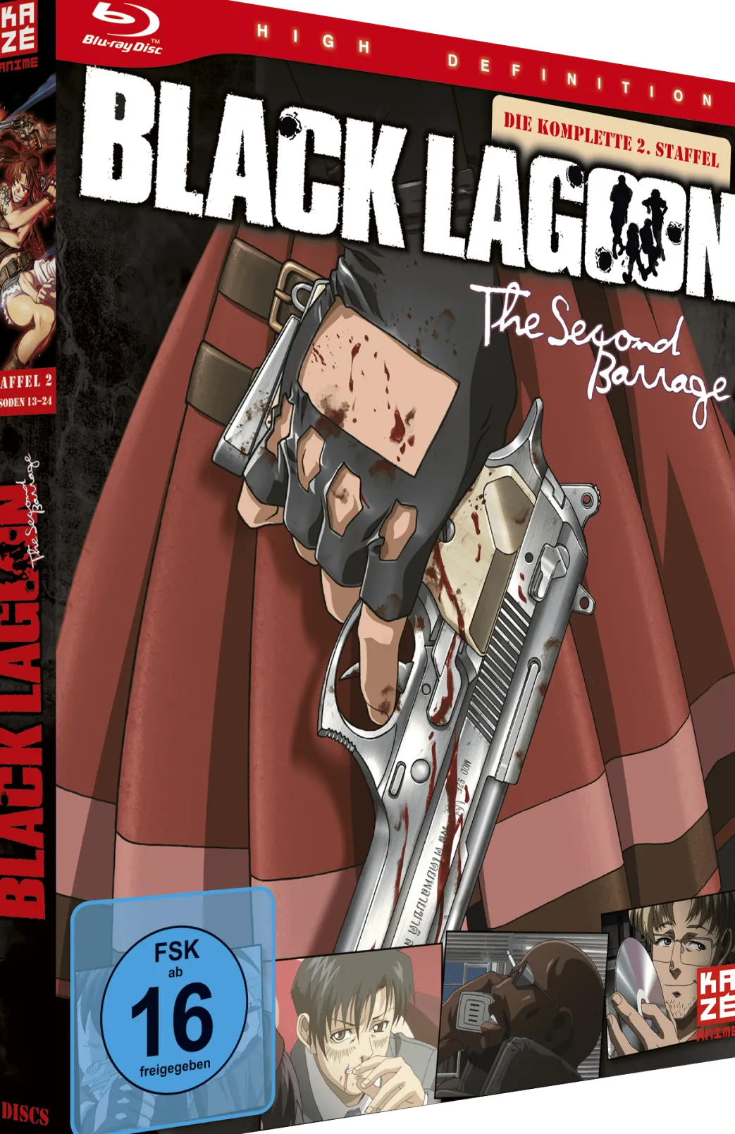 Black Lagoon - The second Barrage - 2. Staffel - Blu-ray Gesamtausgabe (Deutsch)