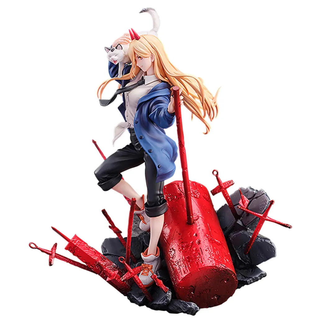 Chainsaw Man statuette 1/7 1/7 Power & Meowy 28 cm (Französisch)