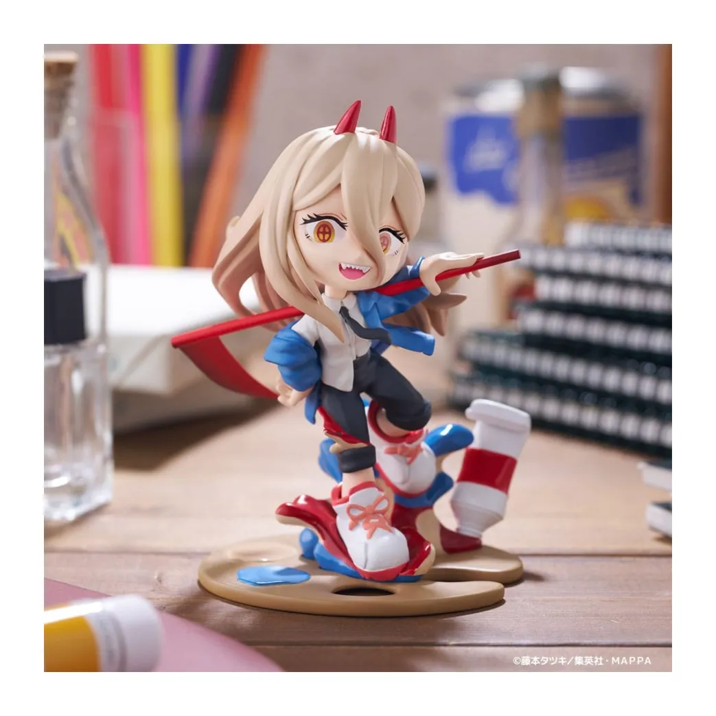 Chainsaw Man-Statuette PVC PalVerse Power 10 cm