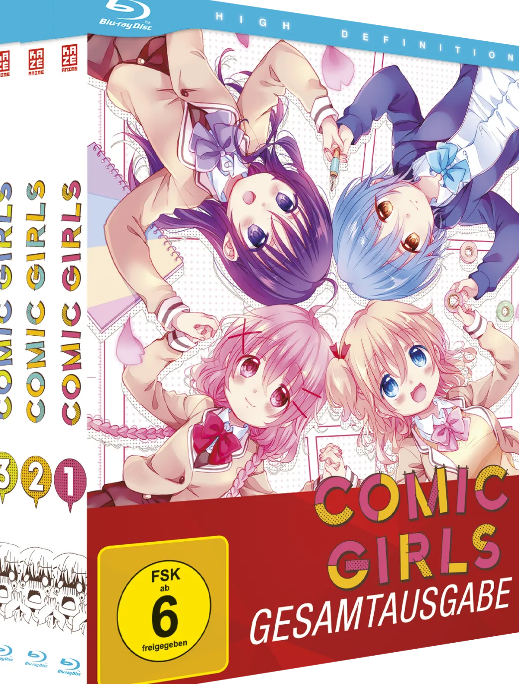 Comic Girls - Gesamtausgabe (ohne Schuber) - Blu-ray (Deutsch)