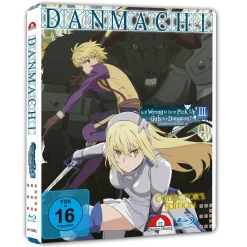 DanMachi - Is It Wrong to Try to Pick Up Girls in a Dungeon? - 3. Staffel - Blu-ray Band 3 - Collector's Edition (Deutsch)