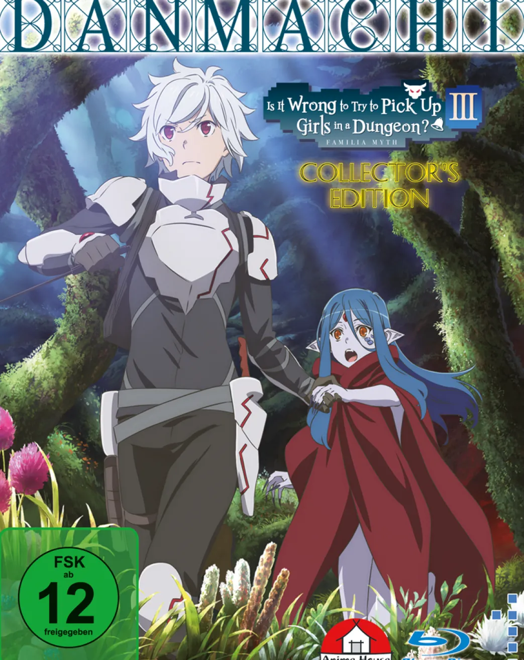 DanMachi - Is It Wrong to Try to Pick Up Girls in a Dungeon? - 3. Staffel - Blu-ray Band 1 - Collector's Edition (Deutsch)