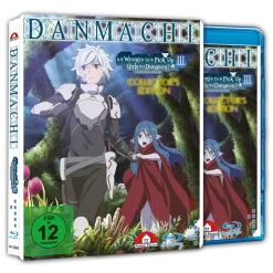 DanMachi - Is It Wrong to Try to Pick Up Girls in a Dungeon? - 3. Staffel - Blu-ray Band 1 - Collector's Edition (Deutsch)