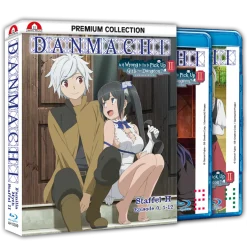 DanMachi - Is It Wrong to Try to Pick Up Girls in a Dungeon? - 2. Staffel - Premium-Gesamtausgabe - Blu-ray (Deutsch)
