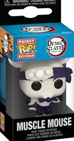 D&auml;monent&ouml;ter: Kimetsu no Yaiba POP! Vinyl-Schl&uuml;sselanh&auml;nger 4 cm Muskelmaus-Display (12)