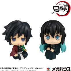 Dämonentöter – Giyu Tomioka & Muichiro Tokito Look Up Figurenset (Blank Stare & Smile Ver.) (mit Geschenk)