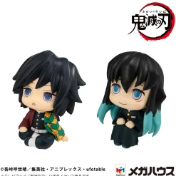 Dämonentöter – Giyu Tomioka & Muichiro Tokito Look Up Figurenset (Blank Stare & Smile Ver.) (mit Geschenk)