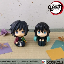 Dämonentöter – Giyu Tomioka & Muichiro Tokito Look Up Figurenset (Blank Stare & Smile Ver.) (mit Geschenk)