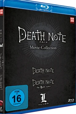 Death Note Movies 1-3: Death Note, Death Note: The Last Name, L: Change the World - Blu-ray (Deutsch)