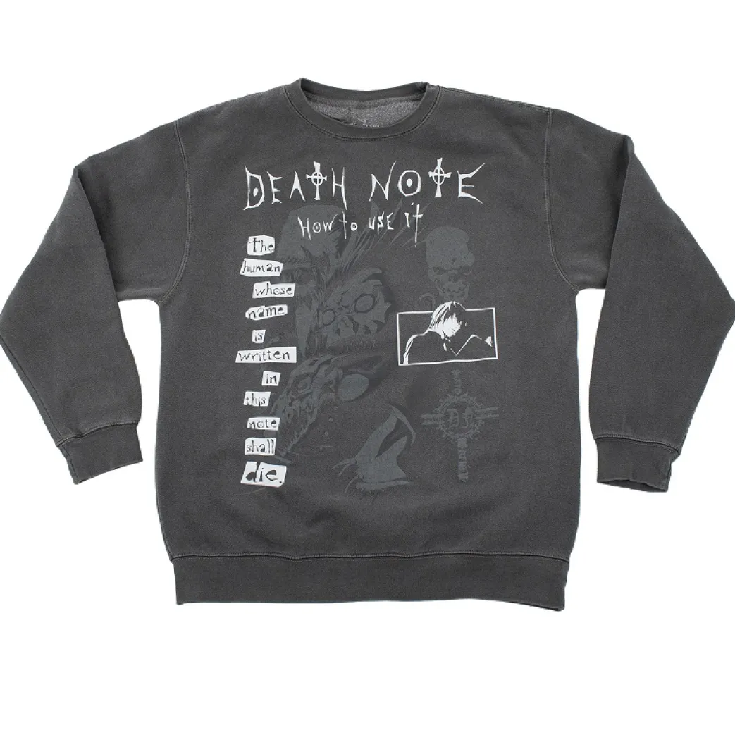 Death Note - Rules of the Death Note Sweatshirt