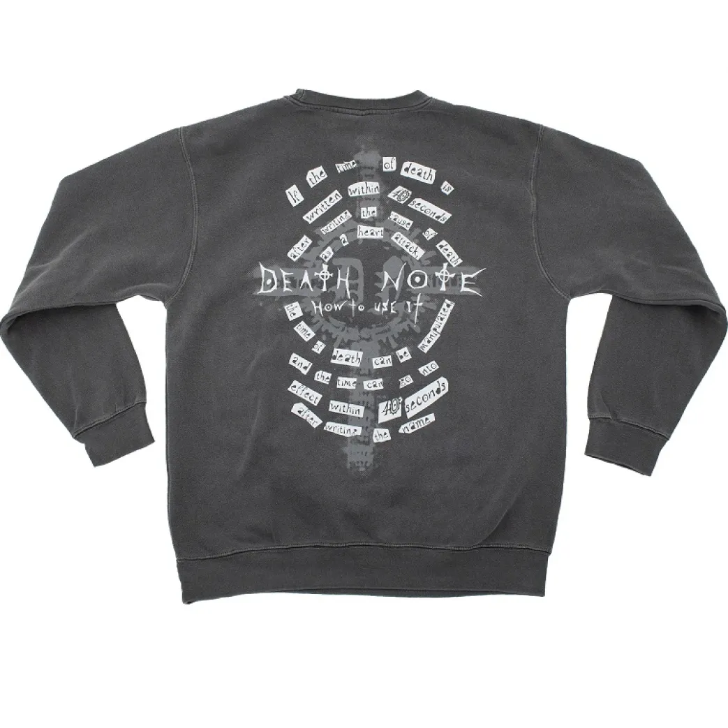 Death Note - Rules of the Death Note Sweatshirt