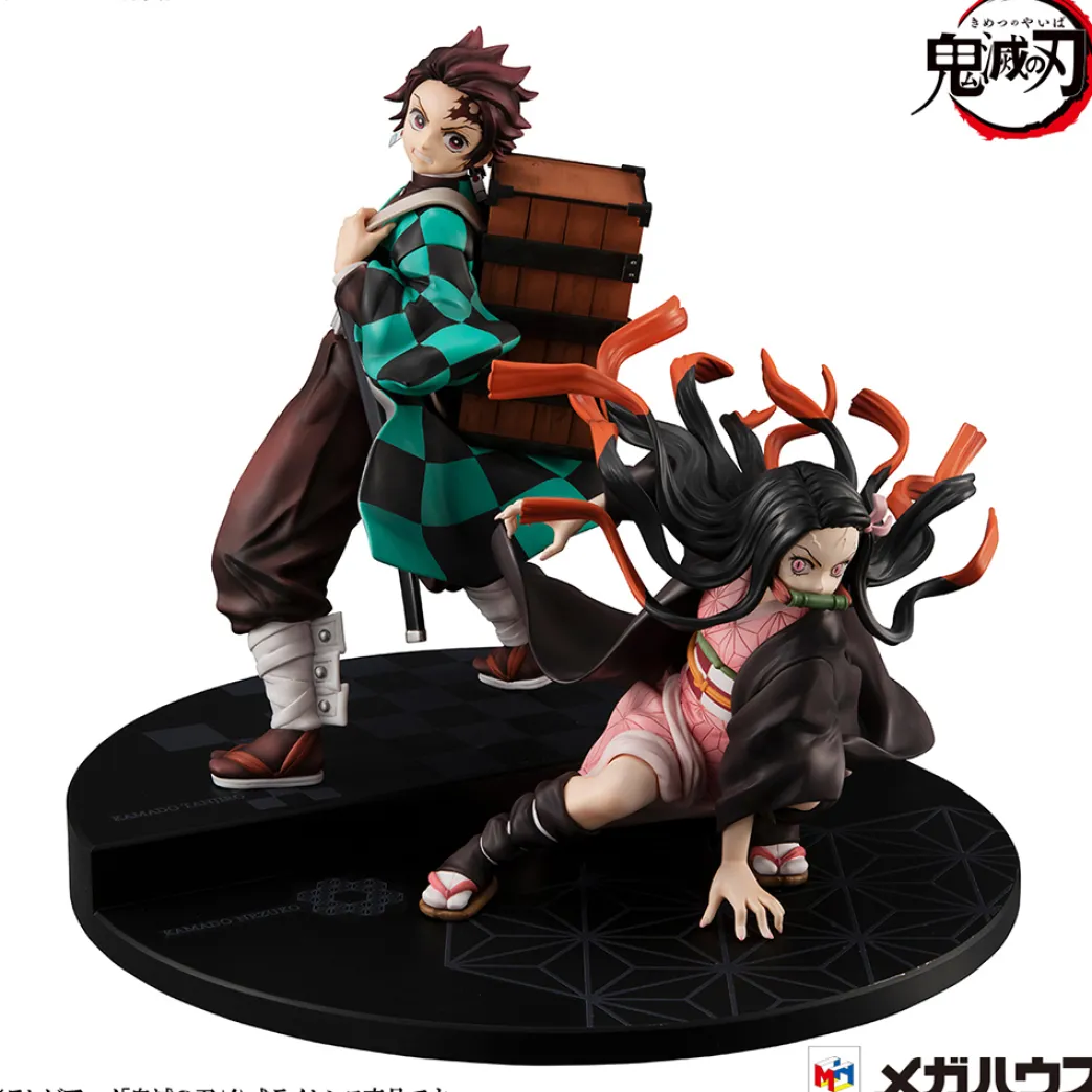 Demon Slayer: Kimetsu No Yaiba � Tanjiro & Nezuko Kamado Precious GEM Series Figurenset