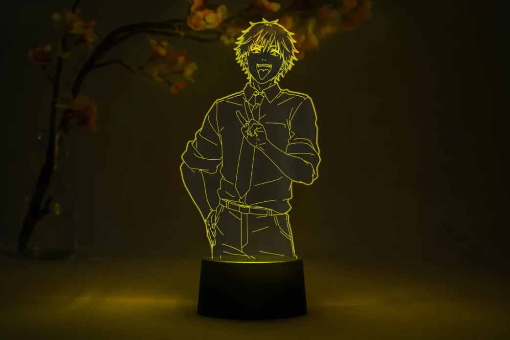 Denji Chainsaw Man Otaku Lampe