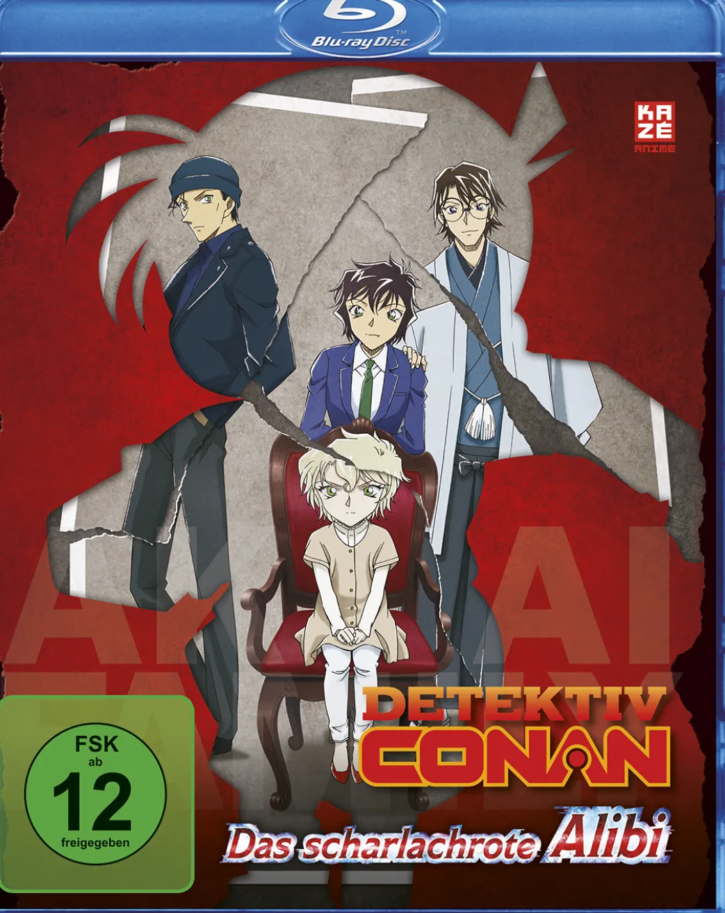 Detektiv Conan: Scarlet Alibi - Das scharlachrote Alibi - Blu-ray (Deutsch)