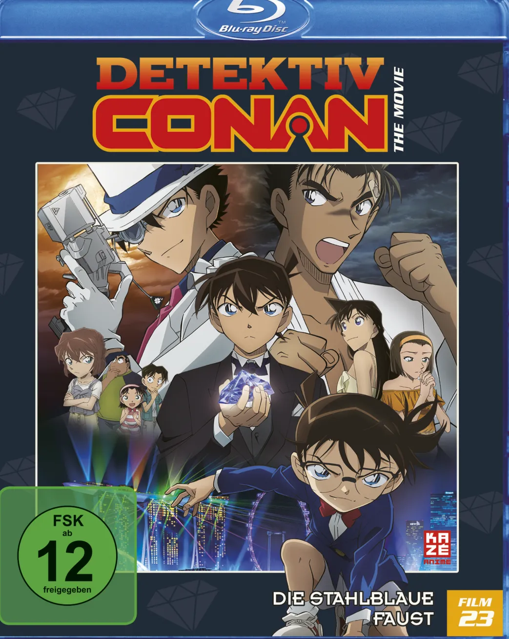 Detektiv Conan - The Movie (23) - Die stahlblaue Faust - Blu-ray (Deutsch)
