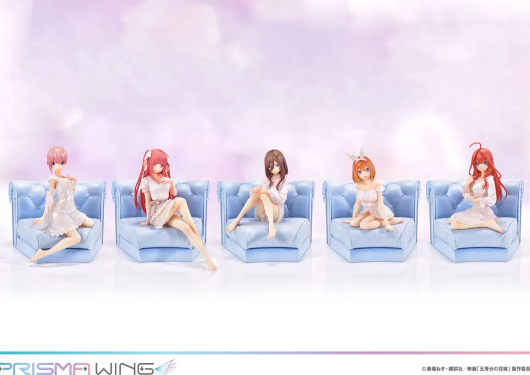 Die Quintessential Quintuplets - Yotsuba Nakano Figur im Maßstab 1:7 (Lounging on the Sofa Ver.)