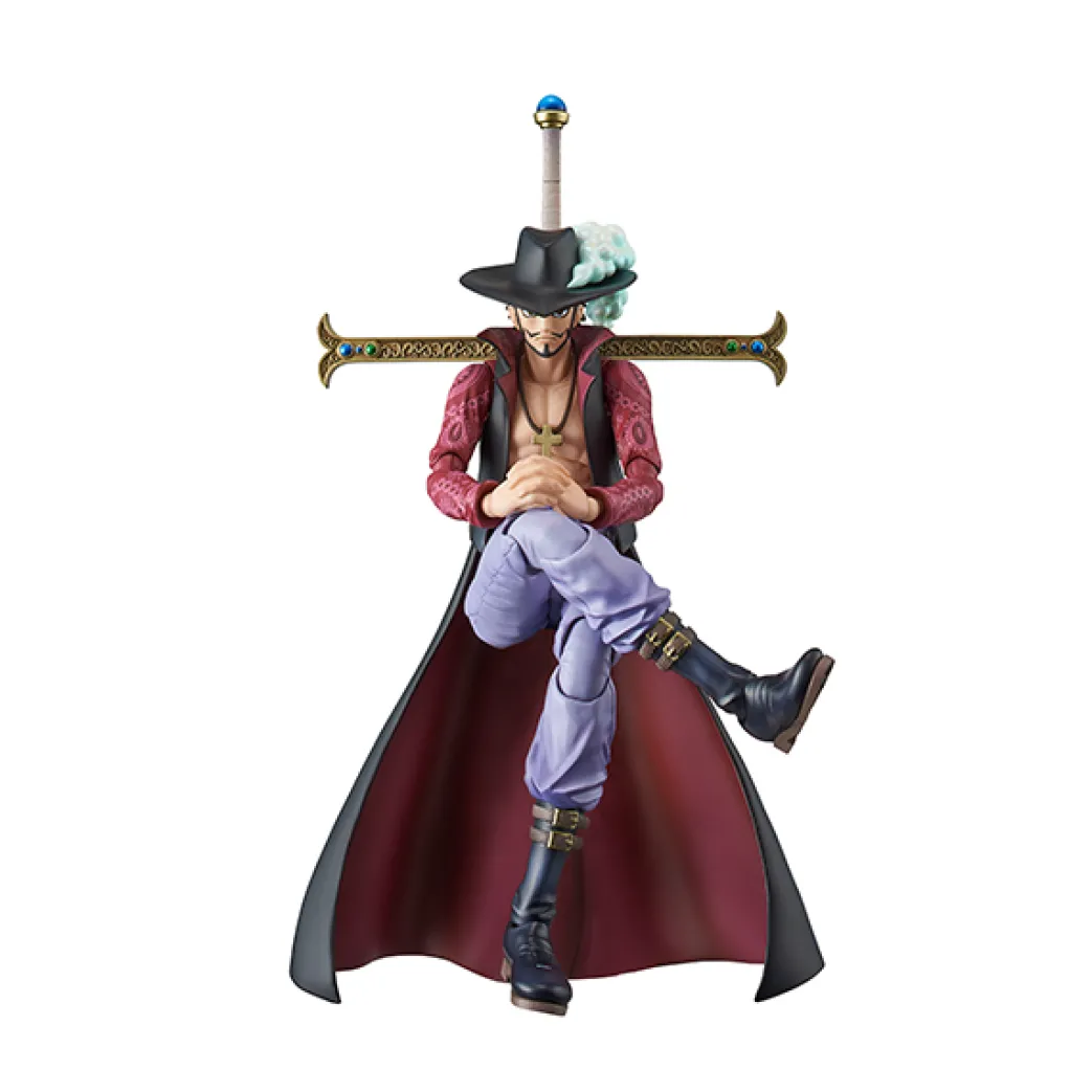Dracule Mihawk (Wiederholung) Variable Action Heroes-Figur aus einem Stück