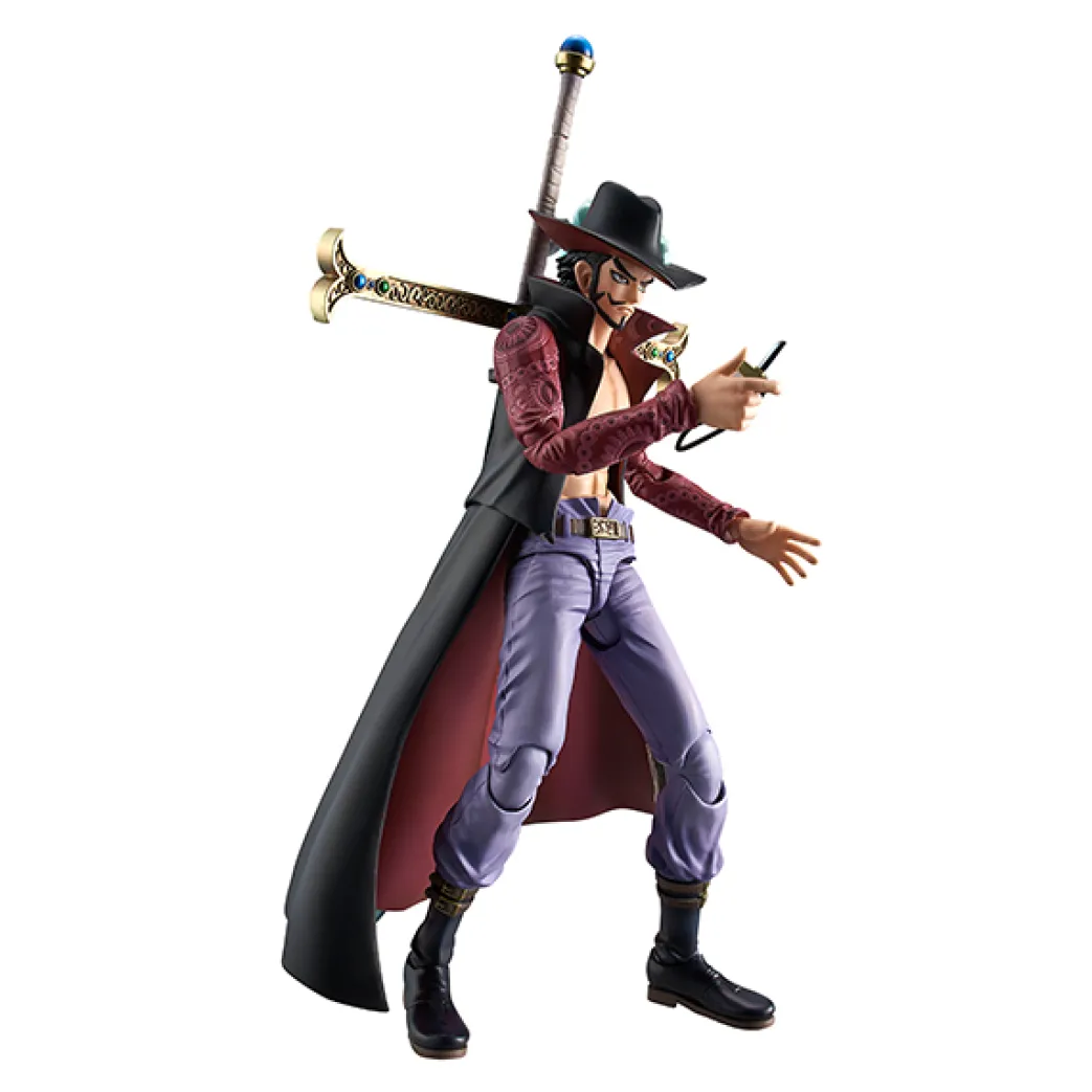 Dracule Mihawk (Wiederholung) Variable Action Heroes-Figur aus einem Stück