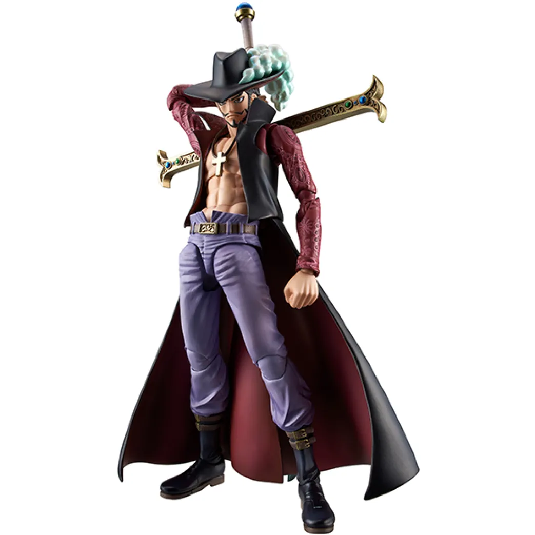 Dracule Mihawk (Wiederholung) Variable Action Heroes-Figur aus einem Stück
