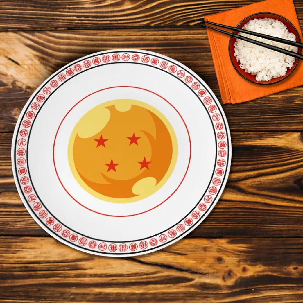 Dragon Ball - Set Of 4 Plates - Emblèmes