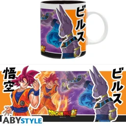 Dragon Ball Super - Mug - 320 Ml - Beerus Vs Goku - Subli