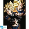 Dragon Ball Z - Poster - Goku transformations (52x38cm)
