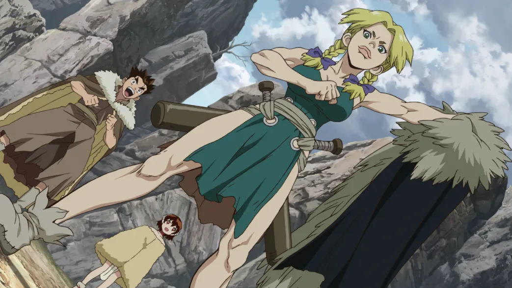 Dr. Stone - Stone Wars - 2. Staffel - Blu-ray Band 1 - Limited Edition mit Sammelbox (Deutsch)