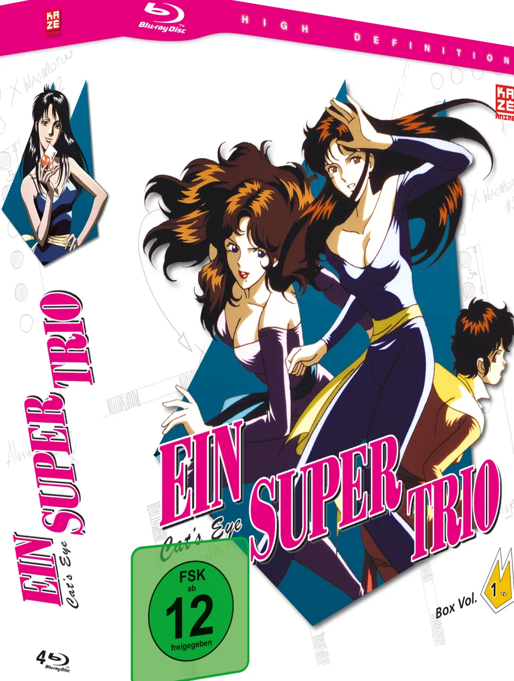 Ein Supertrio - Cat's Eye - Blu-ray Gesamtausgabe Teil 1 (Deutsch)