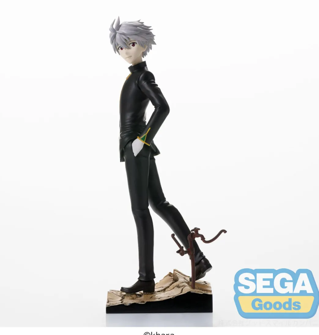 Evangelion: 3.0+1.0 Thrice Upon a Time statuette PVC Vignetteum SPM Kaworu Nagisa Commander Suit Ver. 19 cm (Französisch)