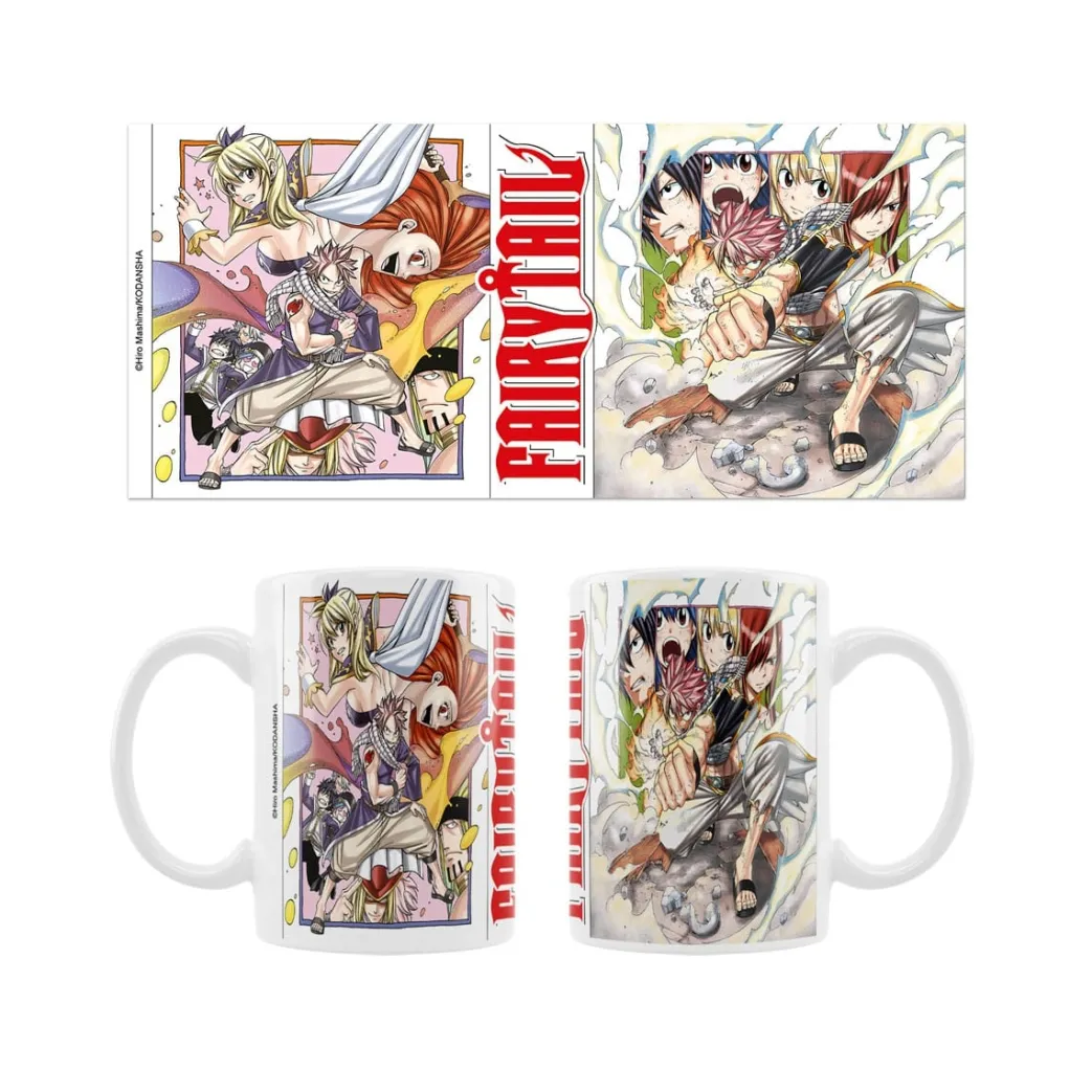 Fairy Tail Keramiktasse im Natsu Manga-Stil