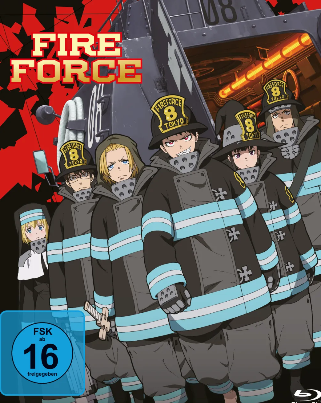 Fire Force - Staffel 1 - Komplettset - Blu-ray (Deutsch)