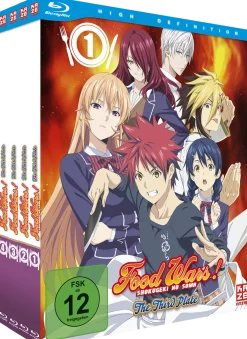 Food Wars! The Third Plate - 3. Staffel - Blu-ray Gesamtausgabe ohne Schuber (Deutsch)