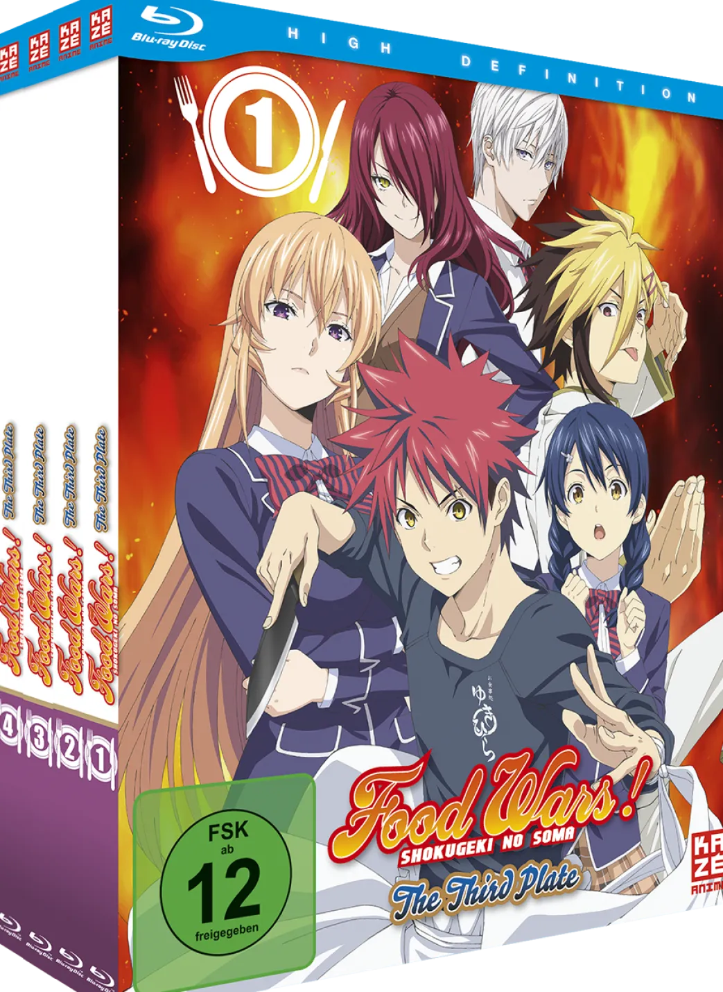 Food Wars! The Third Plate - 3. Staffel - Blu-ray Gesamtausgabe ohne Schuber (Deutsch)