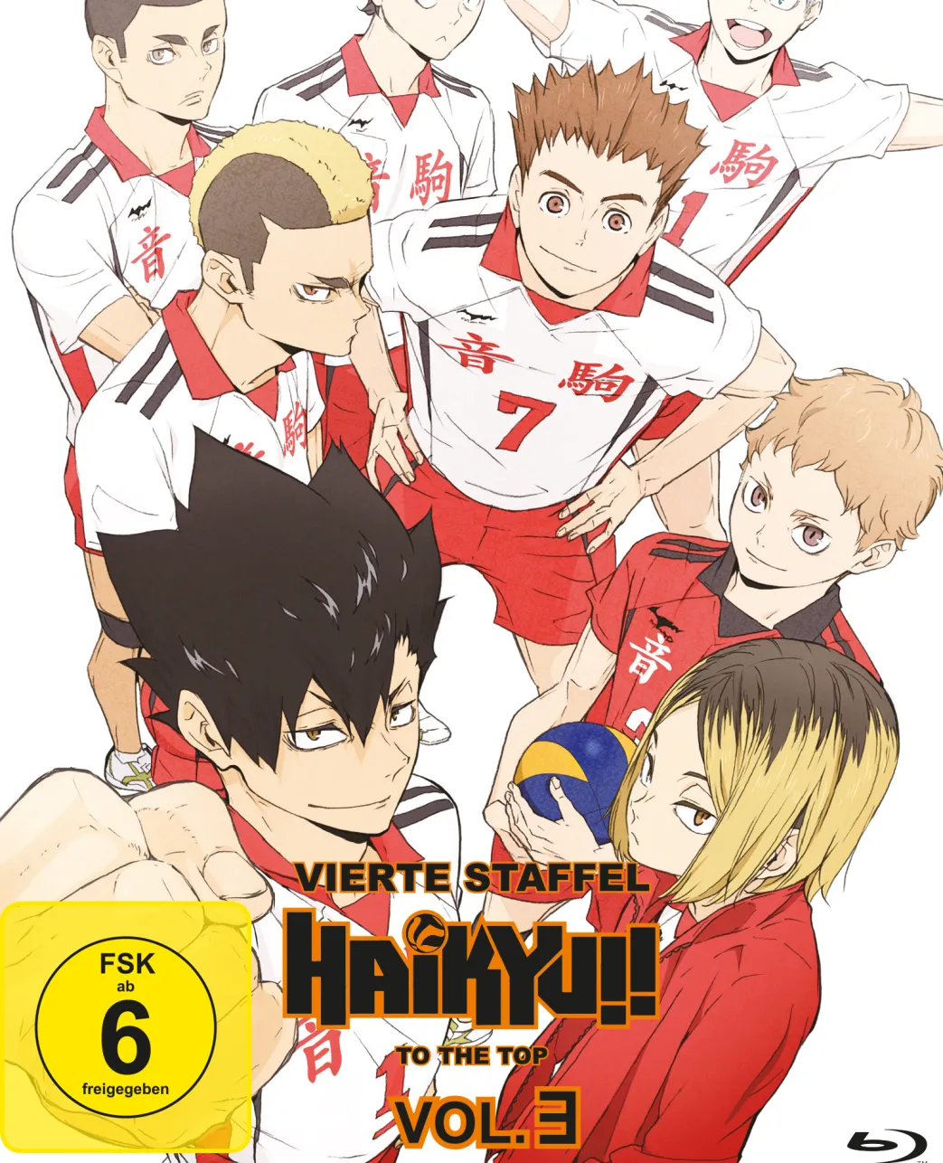 Haikyu!!: To the Top - 4. Staffel - Band 3 + OVA zur Staffel 1 - Blu-ray (Deutsch)