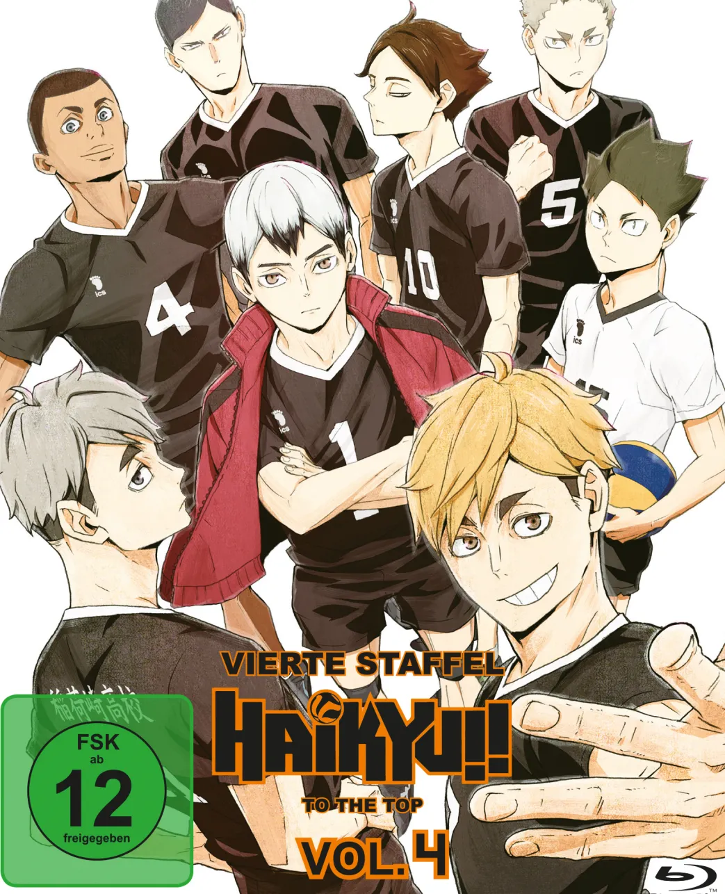 Haikyu!!: To the Top - 4. Staffel - Band 4 + OVA zur Staffel 2 & 3 - Blu-ray (Deutsch)