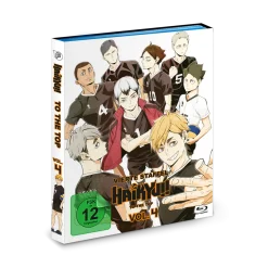 Haikyu!!: To the Top - 4. Staffel - Band 4 + OVA zur Staffel 2 & 3 - Blu-ray (Deutsch)