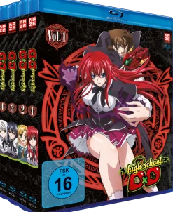 Highschool DxD - Blu-ray Gesamtausgabe ohne Schuber (Deutsch)