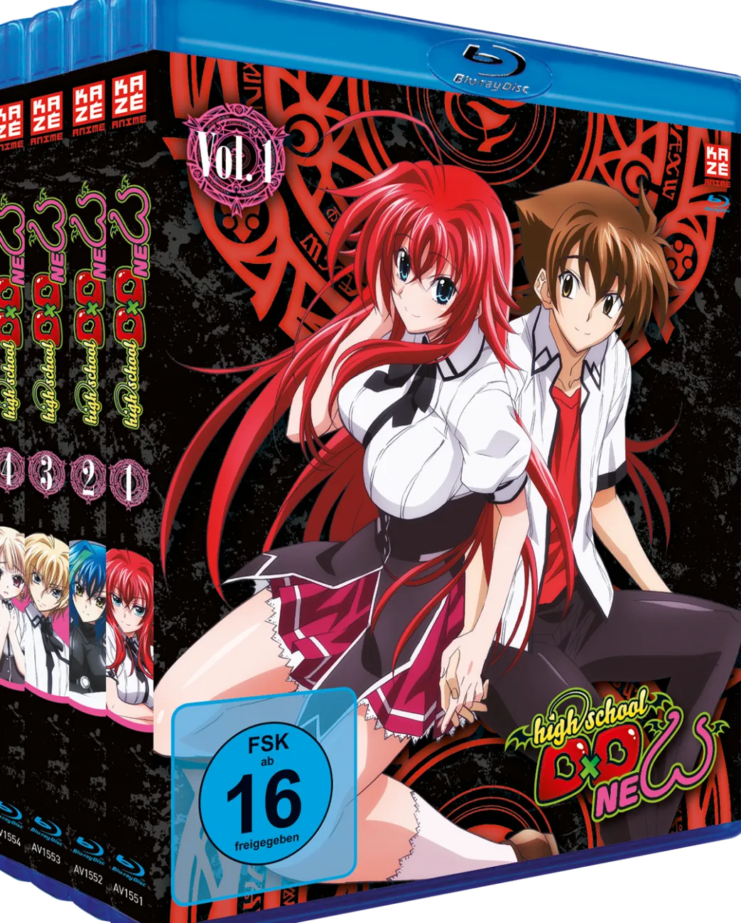 Highschool DxD New - 2. Staffel - Blu-ray Gesamtausgabe ohne Schuber (Deutsch)